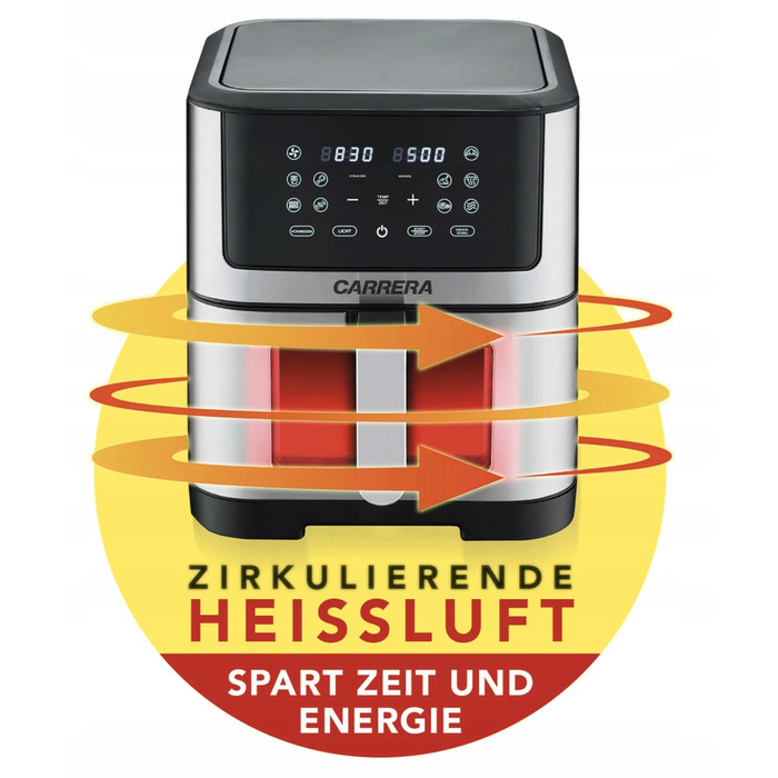 Аерофритюрниця Lehmann LHODF-1880C, 6.9 л