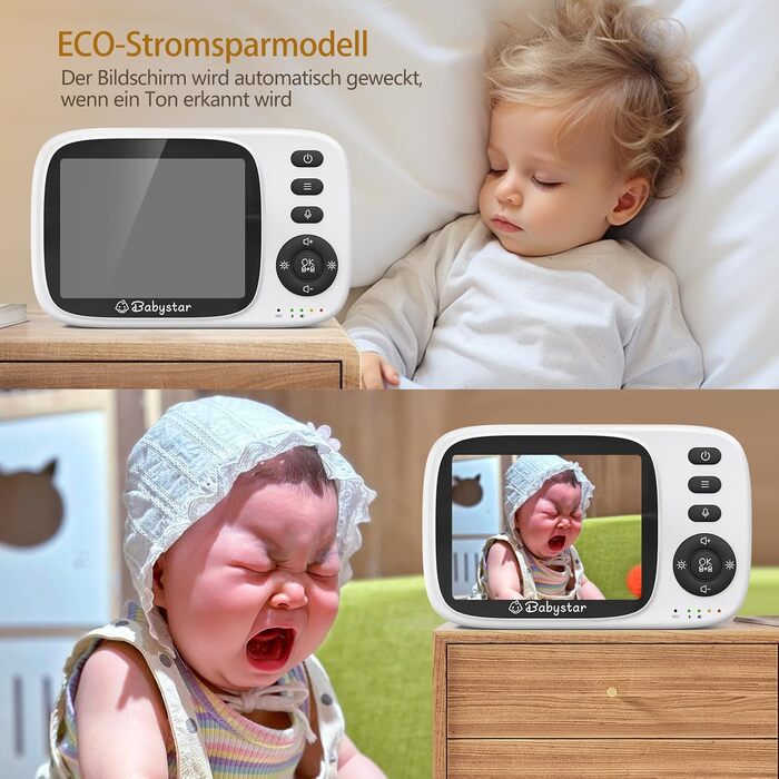 Дитячий відеоняня Babystar MC632A з камерою, 3.2