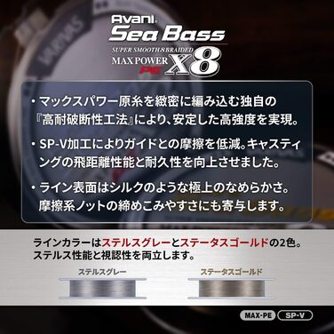 VARIVAS Avani Sea Bass Max Power PE x8