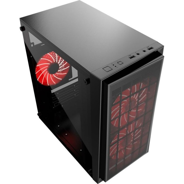 Корпус Gembird CCC-FORNAX-950R mini tower, чорний
