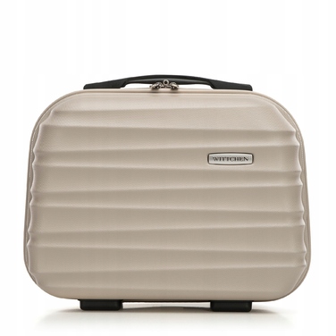 Косметичка Wittchen Groove Line 56-3A-314-86, бежева