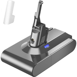 Замінний акумулятор 6000mAh для пилососів Dyson V8 (Li-Ion, 6.0Ah) - V8 Absolute, Animal, Fluffy, Motorhead, Total Clean, Extra, SV10