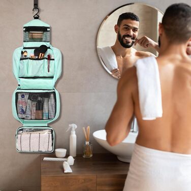 Зручна накидка на унітаз для чоловіків та жінок (S, м'ятно-зелений)