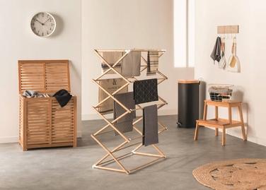 Вільностоюча кошик для білизни 5five Simply Smart 100 л, бежевий