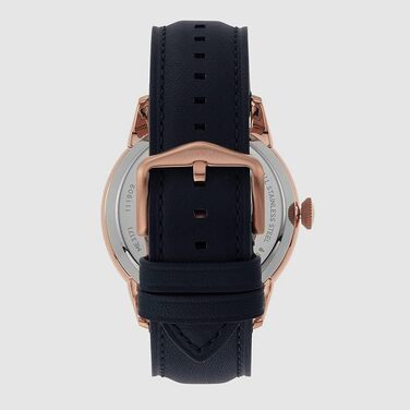 Годинник Fossil Townsman для чоловіків: механічний автомата з нержавіючої сталі або шкіряним ремінцем (44 мм, білий)