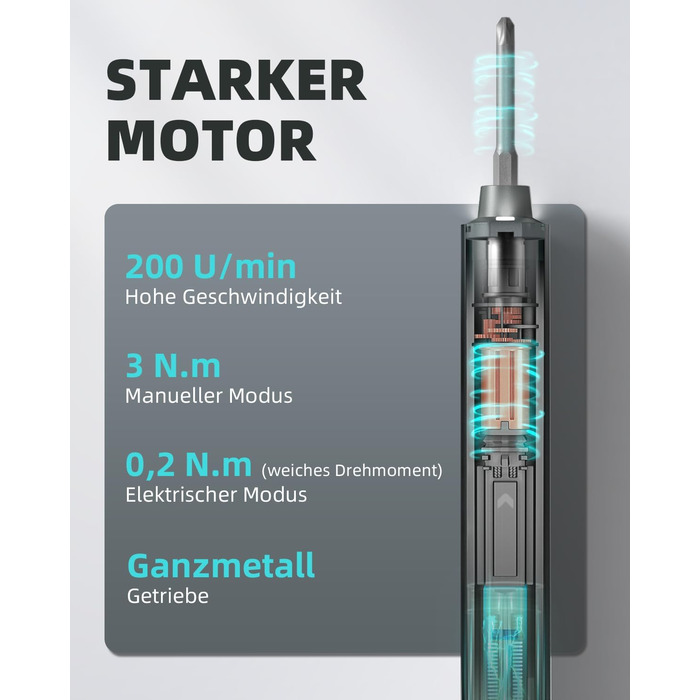 Мініатюрний електричний набір викруток DOINOW, прецизійний електричний викрутка з 48 бітами, LED-підсвічуванням, акумуляторний, для ремонту iPhone, ноутбуків, окулярів, годинників