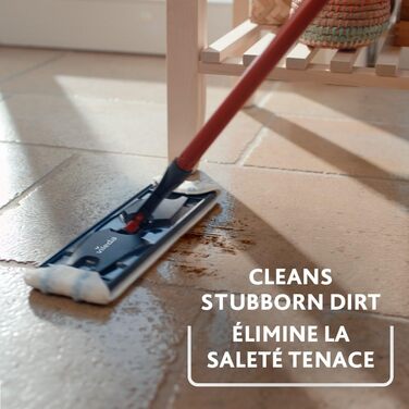 Набір для миття підлоги Vileda H2prO Flaches з відром, мікрофібра, безпечний для будь-яких поверхонь