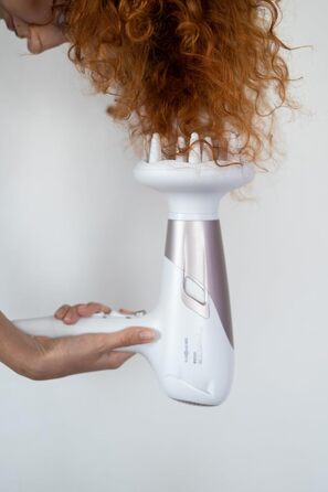 Фен Rowenta x Karl Lagerfeld Studio Dry CV581L: Ефективність та Стиль, 6 режимів, Thermo Control, Чорний/Червоний