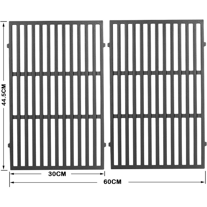 Решітка для гриля Weber Spirit I/II 200, 210, 220, S210, S220, 7637, чавун, замінна частина