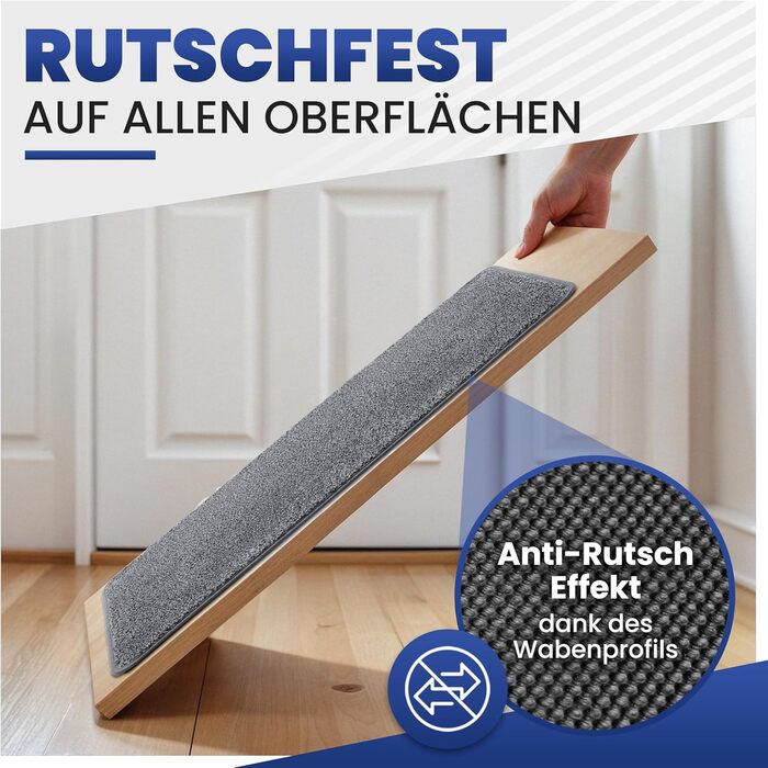 Килимок для входу Mibao SoftStep Luxus 60x90 см сірий - антиковзкий, вологопоглинаючий килимок для дому та коридору, машинне прання