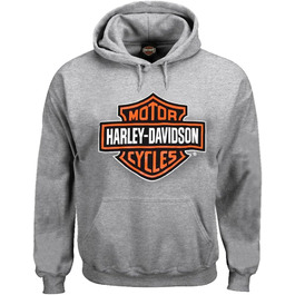 Світшот Harley-Davidson чоловічий 30297503-rev, 3XL, сірий спортивний