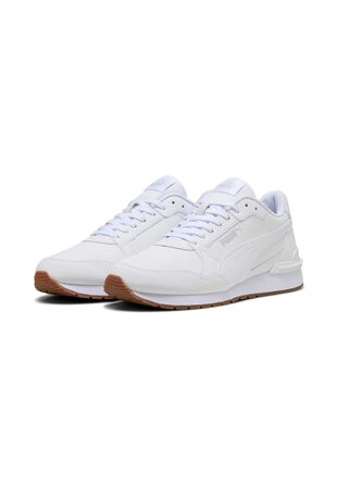 Кросівки PUMA St Runner V3 L білі, 42/47 EU (47 EU, V4 White Glacial Gray Gum)