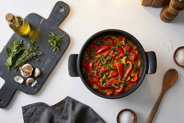 Каструля вугільна Carbone Zwieger 24 см з кришкою