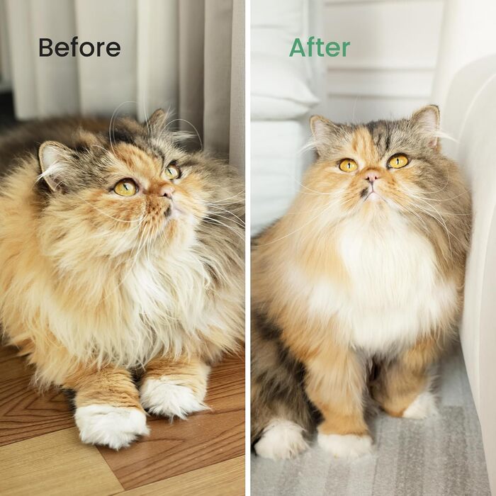 PawRake – щітка для котів та собак на вигляд копалки, для видалення підшерстка, для середньої та довгої шерсті, для комфортного догляду за шерстю