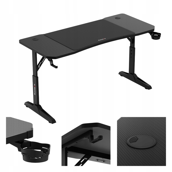 Ігровий стіл Huzaro Hero 3.6 Black