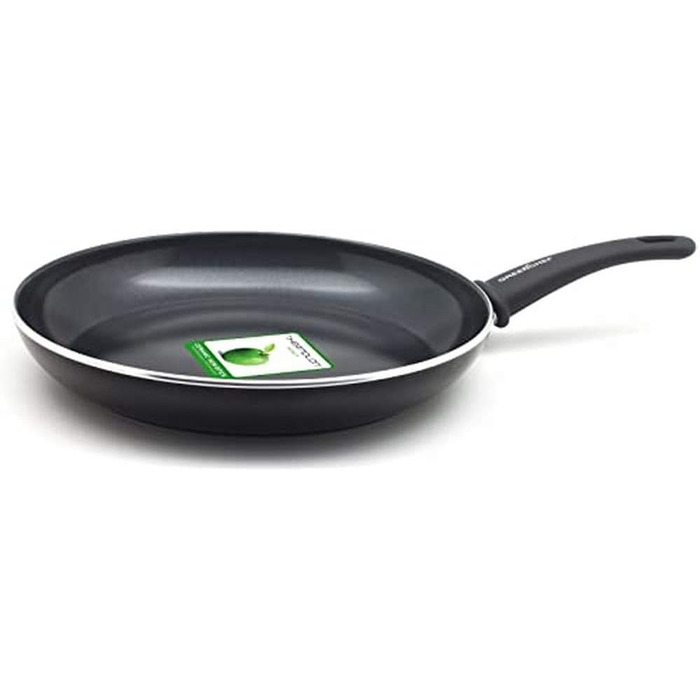 GreenChef Diamond Soft Grip Non-Stick Coating, 30cm, PFAS-free, Induction, Dishwasher Safe, Black 30cm (Frying Pan, 20cm Frying Pan)