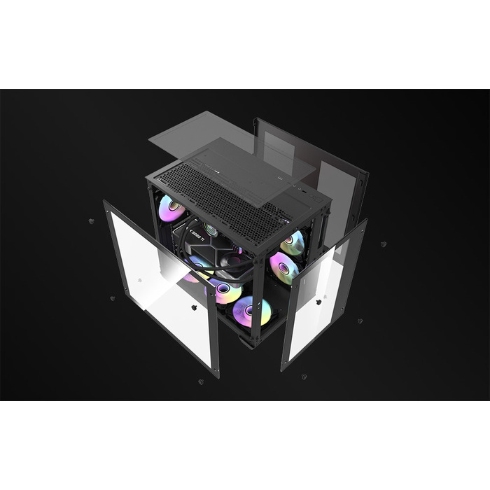 Корпус DarkFlash C285 Cube Case, чорний