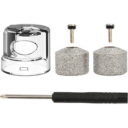 Шліфувальник для собак, шліфувальна машинка для собак та котів (без LED) білий, з насадкою для шліфування та збирачем пилу