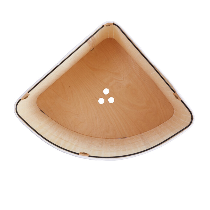 Relaxdays Bamboo Laundry Basket