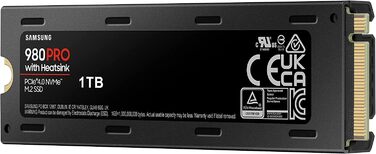 SSD Samsung 980 PRO 1TB NVMe M.2 PCIe 4.0 - для геймінгу та відеомонтажу