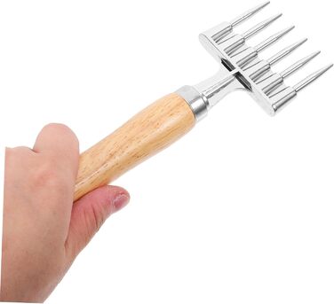 SHOWERORO 5-Piece Ice Scraper Tools for Ice Picking, Ice Breaker Device, Professional Ice Pick Tool, Ice Breaker Tool, Ice Pick for Home, Ice Crusher, Aluminum Alloy, Khaki