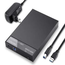 Зовнішній корпус для HDD/SSD RSHTECH USB 3.0 SATA 3.5''/2.5'' до 24 ТБ, RSH-319