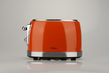 Тостер Zilan RETRO BREAD TOASTER, червоний, 850 Вт
