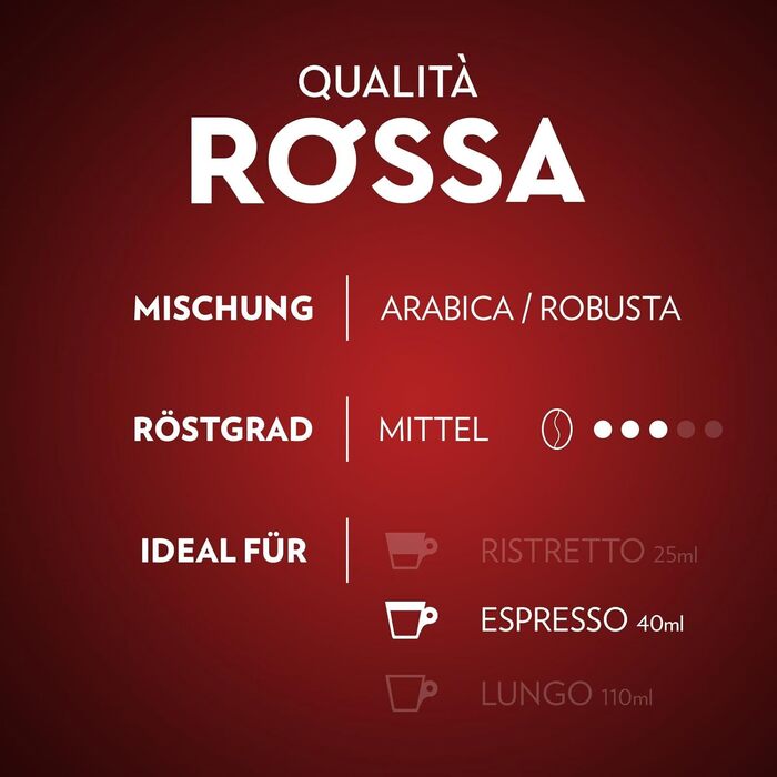 Кава Lavazza Espresso Qualità Rossa в алумінієвих капсулах, сумісні з Nespresso, 10 шт по 10 г