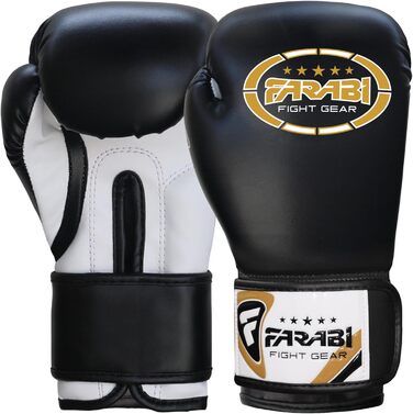 Дитячі боксерські рукавички Farabi Sports 6oz/8oz для боксу, MMA, муай-тай, кікбоксингу та спарингу