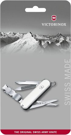 Мультитул Victorinox Nail Clip 580: манікюр, педикюр, 8 функцій, червоний