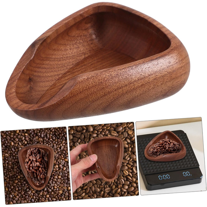 Cabilock 3-Piece Coffee Bean Scale Tray, Coffee Bean Coffee Measuring Cup, Coffee Bean Coffee Cube Measuring Cup, Bean Measuring Cup, Coffee Bean Sample Tray, Bean Dosing Tray