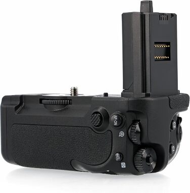 Ручка-акумулятор для Canon EOS RP & R8, сумісна з Sony a9 III a1 II, VG-C5, чорна. Місце для 2 акумуляторів, ергономічна, вертикальна та горизонтальна зйомка. Аналог EG-E1