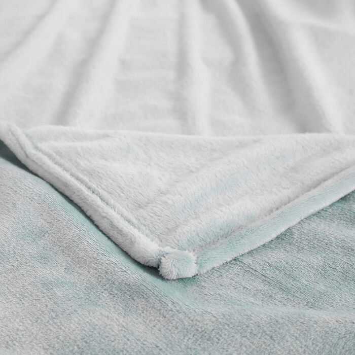 Плед Mixibaby: м'який та теплий, 150x200 см, світло-сірий | Плед для дому, дитячий плед