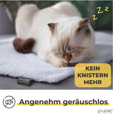 Самогріюча ковдра для собак PiuPet® 90x60 см: тепла, м'яка, без електрики, для собак та котів