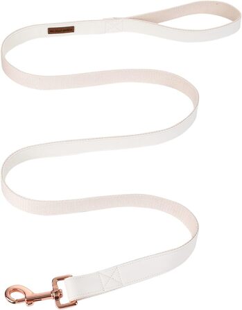 Елегантний шкіряний нашийник та поводок для собак - довговічний аксесуар для маленьких собак, підходить для осені, регульований, 1 шт.