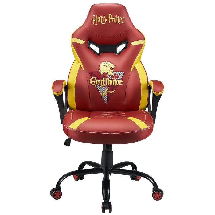 Дитяче ігрове крісло Subsonic Harry Potter Грифіндор, офіційна ліцензія, комп'ютерний стілець для геймерів