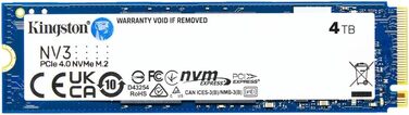 SSD Kingston NV3 1TB NVMe PCIe 4.0 M.2 (2280) - 4TB