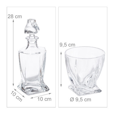 Relaxdays 5-Piece Whisky Set