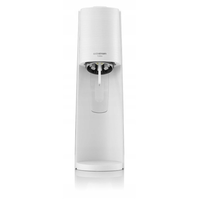 Сифонізатор для газованої води SodaStream Terra, білий (балон CO2 та пляшка 1 л у комплекті)