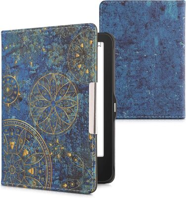 Чохол-книжка kwmobile для Tolino Vision 1/2/3/4 HD - Чохол для eReader з малюнком 