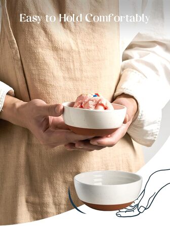 Набір мисок DOWAN для мюслі, супів та салатів (6 шт., 680 мл та 300 мл)