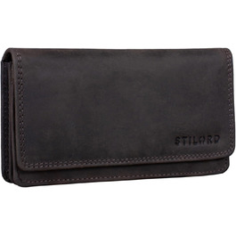 STILORD 'Lotta' Leather Wallet Women RFID and NFC Protection Vintage Women's Wallet Crossbody with RFID Blocking in Gift Box