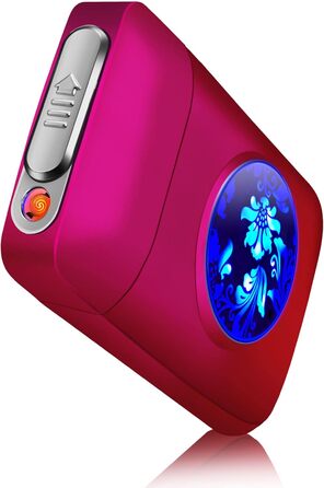 Вишуканий тютюнониця з запальничкою Lafagiet XL666 для 18 сигарет King Size, LED-дисплей, подарунок на День батька