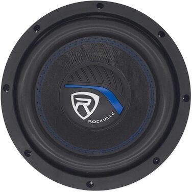 Авто сабвуфер Rockville K5 8'' 800 Вт, 2 Ом, чорний, 20,3 см, CEA сертифікований