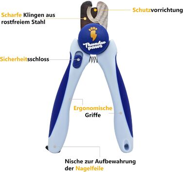 Професійна кусачка для собак з захистом, замком безпеки та пилочкою для нігтів (середній-великий, зелений). Середній-великий зелений (маленький-середній, блакитний)