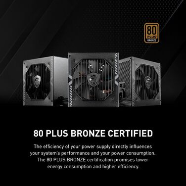 Блок живлення MSI MPG A1000G PCIE5 1000W, 80 Plus Gold, ATX 3.0, PCIe 5.0, повністю модульний