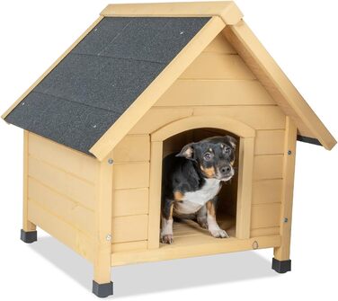 Будка для собак VOSS.PET Liam, XL, з натурального дерева, для великих собак