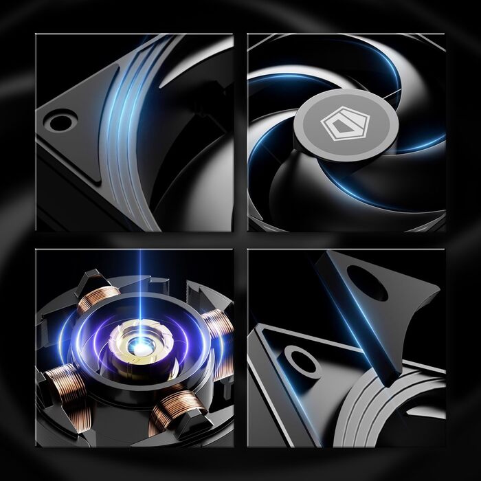 ID-COOLING FROZN A620 PRO SE - Кулер CPU з подвійним радіатором, 6 теплових трубок, 2 тихих вентилятори 120x120x25mm, сумісний з Intel LGA1700/1851/1200/115X та AMD AM4/AM5 (157mm)