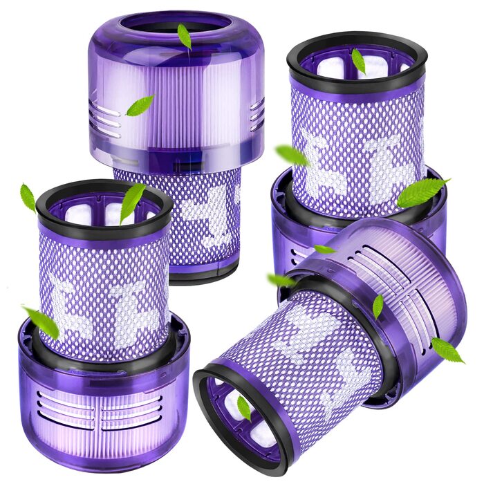 Фільтр HEPA для пилососа Dyson V12 Detect Slim (971517-01) - 3 фільтри + щітка