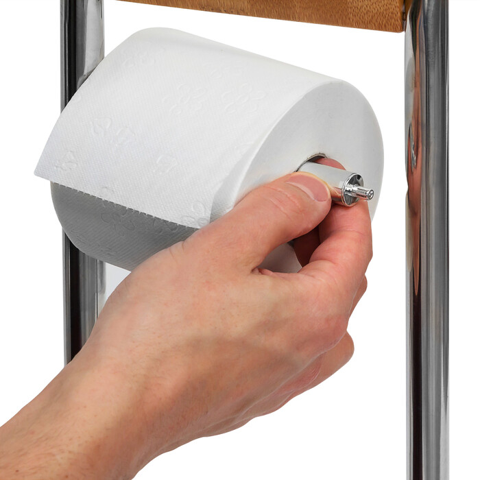 Relaxdays Toilet Set Bamboo